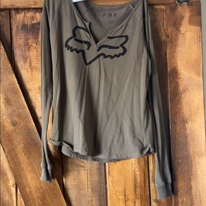 Green Fox Long Sleeve